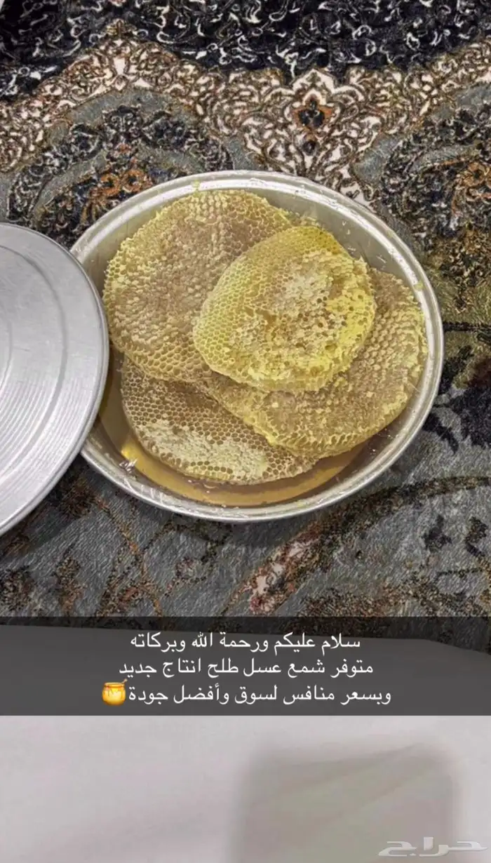 عسل سدر بلدي اصلي صافي وع الشرط انتاج جديد 1446 3