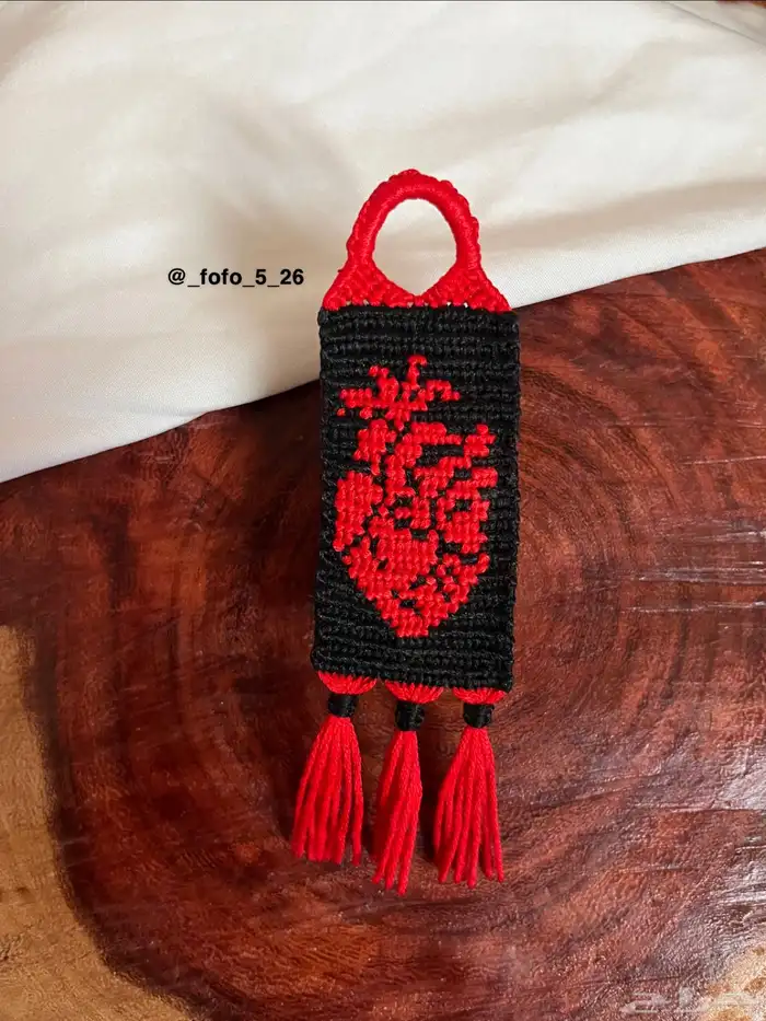 ميداليه مفاتيح بشكل قلب 2