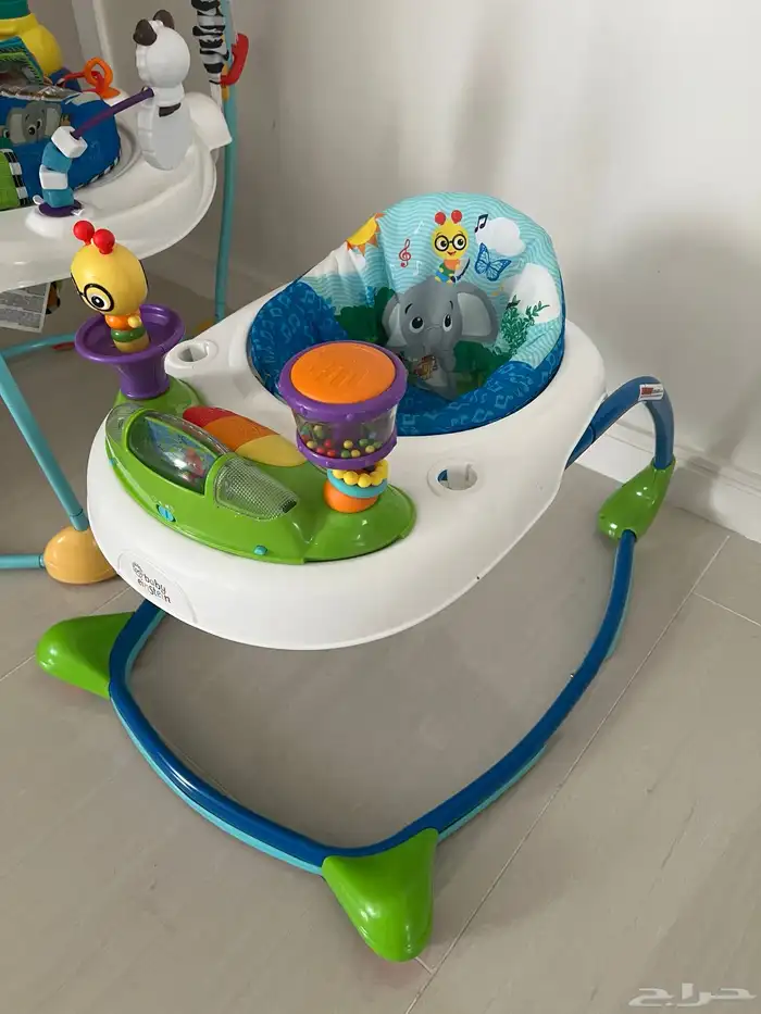 baby Einstein walker and jumperoo 1