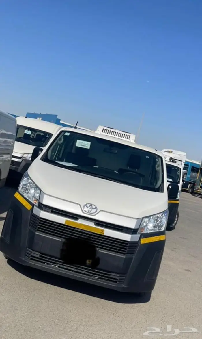 تويوتا فان هايس بضاعة مبرد 2026 للايجار 0