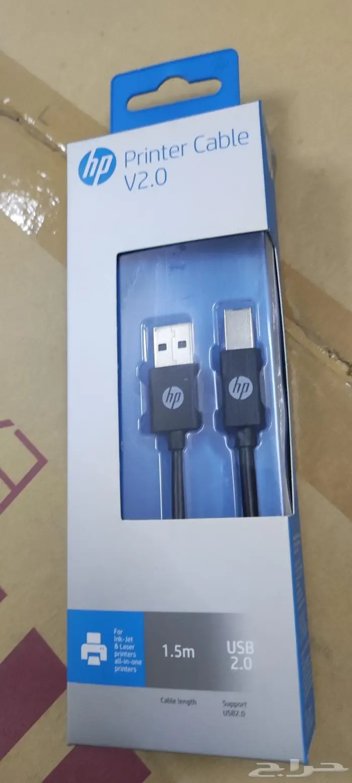 سلكUSB للطابعة_كيبلHDMI_نوعHP أصلية_شاحنHP متعدد 0