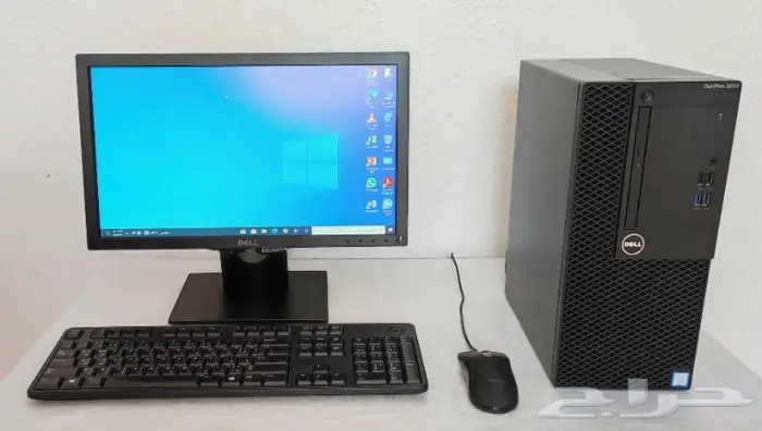 كمبيوتر مكتبي دلDELL_مستعمل_شبه جديد_SSD 0