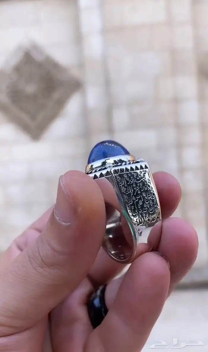 خواتم فضة خالص نوادر تحف فنيه احجار كريمة 33