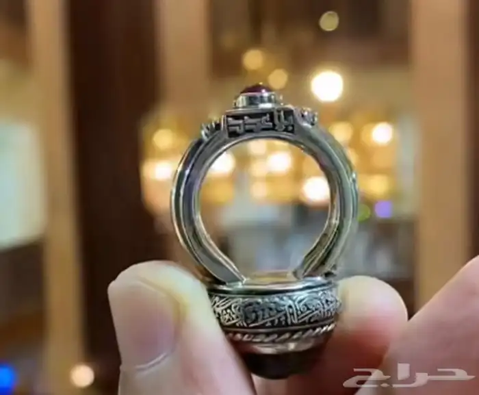 خواتم فضة خالص نوادر تحف فنيه احجار كريمة 18
