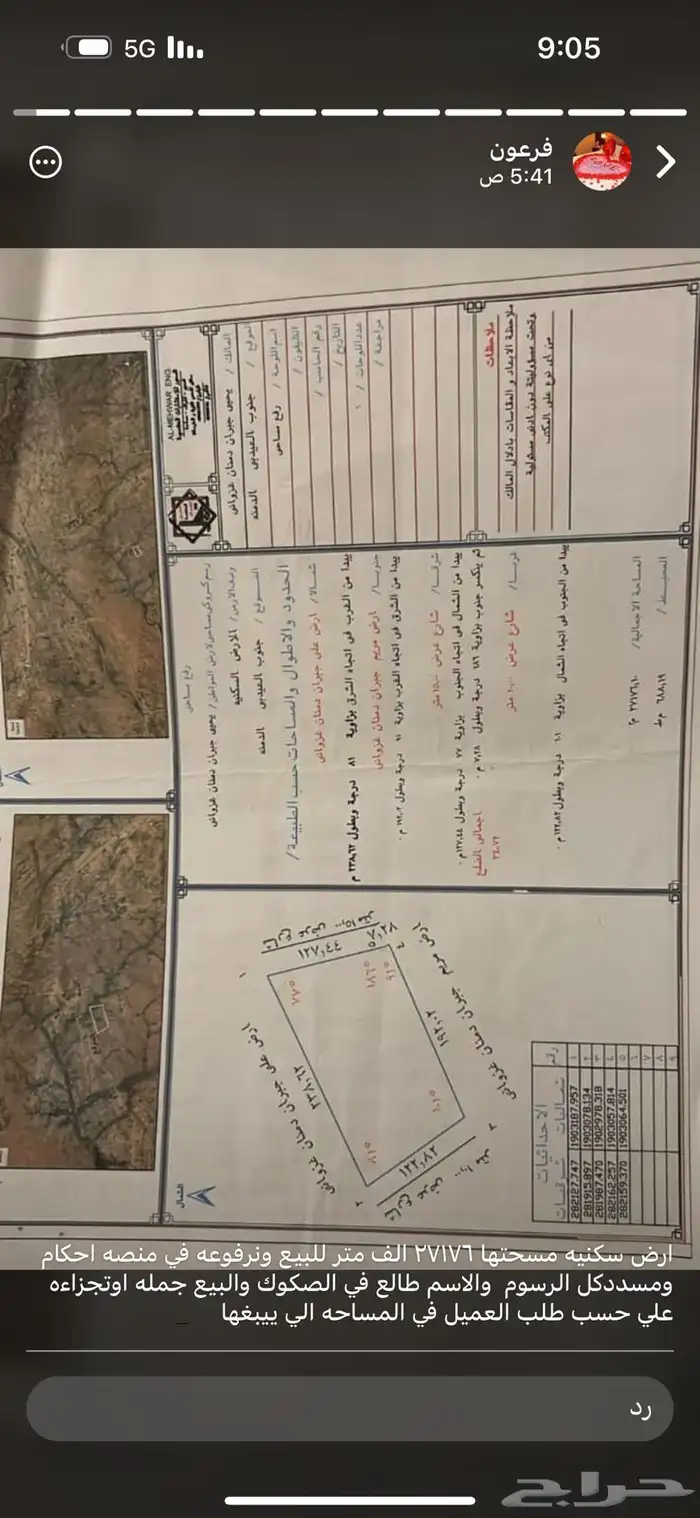 ارض البيع في العيدابي 1