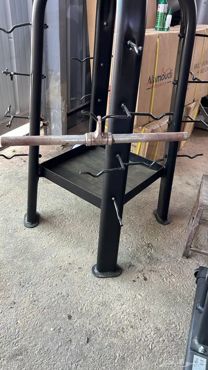 اجهزة نادي ارجل أمامي خلفي بنش بار راك طارات 47