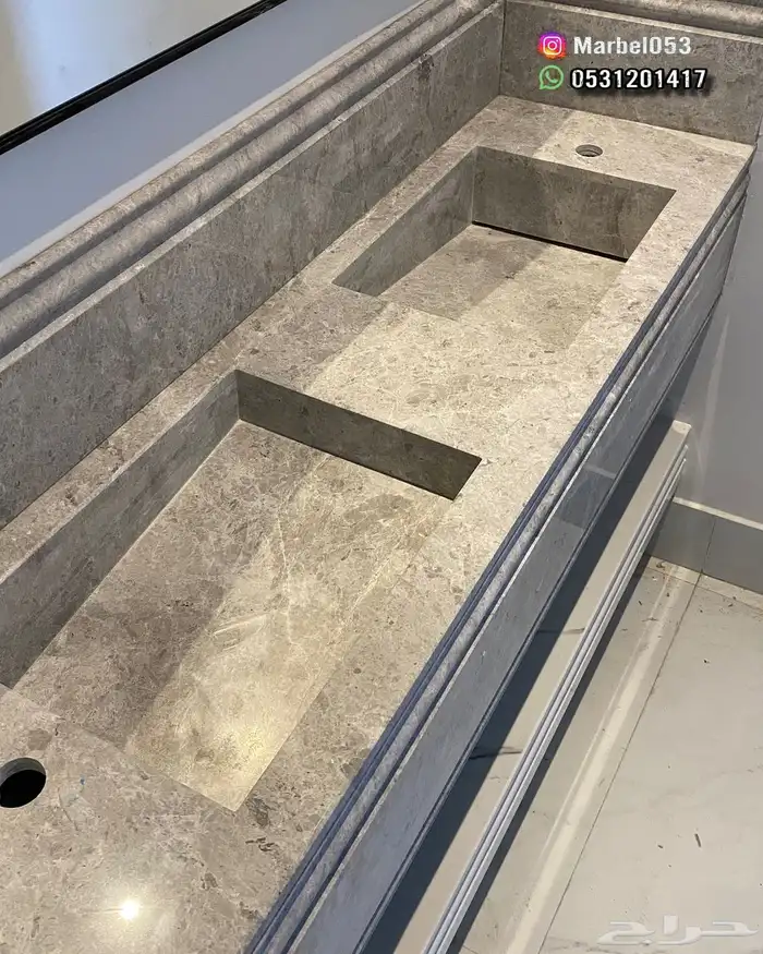 مغاسل رخام تفصيل حسب الطلب 6