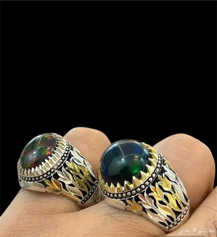 خواتم عقيق وسليمانيات وفيروزات واوبالات بيع جمله وتفريد 4