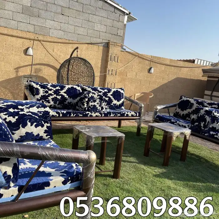 كراسي حديد للجلسات الخارجية والحدائق 2