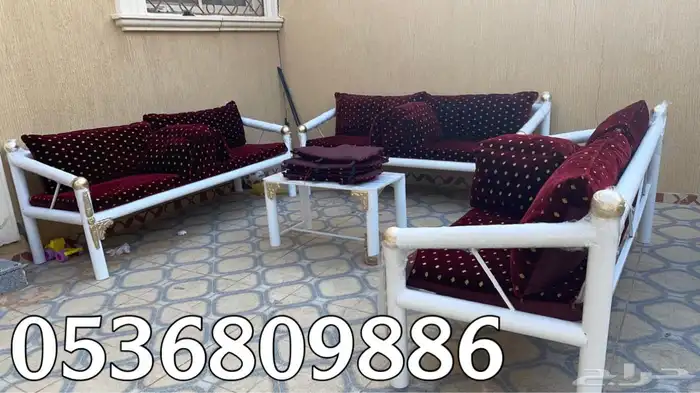 كراسي حديد للجلسات الخارجية والحدائق 4