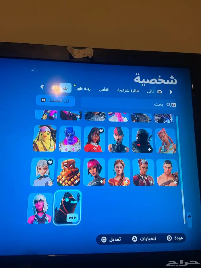 حساب فورت يشبك على سوني 0