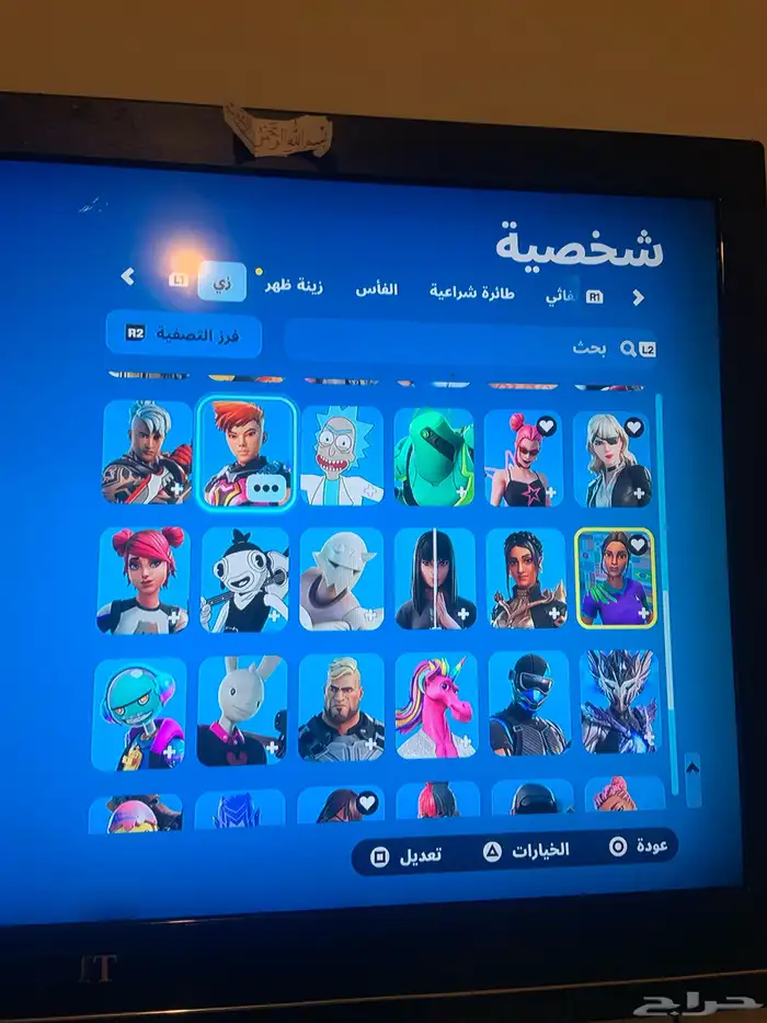 حساب فورت يشبك على سوني 1