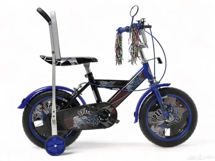 دراجات أطفال ( سياكل أطفال ) ولادي مع مقعد مسند وبعدة الوان 7