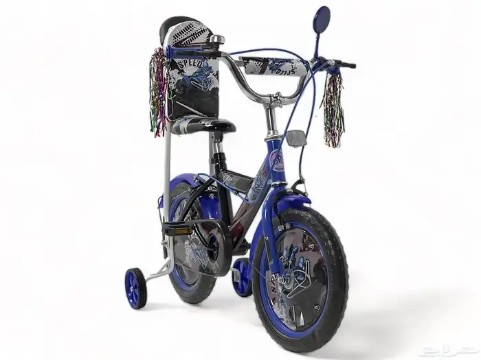 دراجات أطفال ( سياكل أطفال ) ولادي مع مقعد مسند وبعدة الوان 8