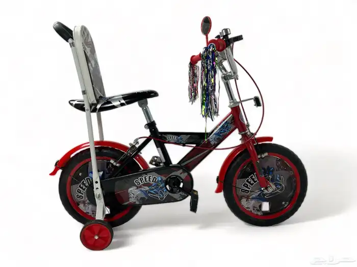 دراجات أطفال ( سياكل أطفال ) ولادي مع مقعد مسند وبعدة الوان 11