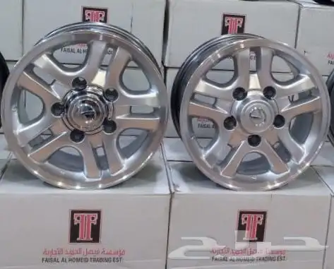 جنوط لكزس 16 شفه عريض نيكل الحميد اللون رصاصي و فيراني جديد 7