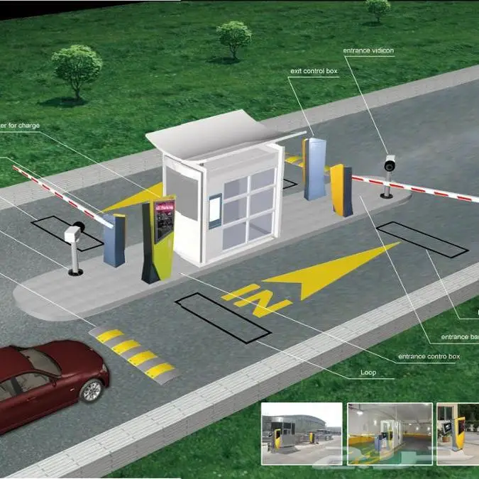بوابة دخول السيارات بالتكيت بوابة دخول السيارات بالحساب 4
