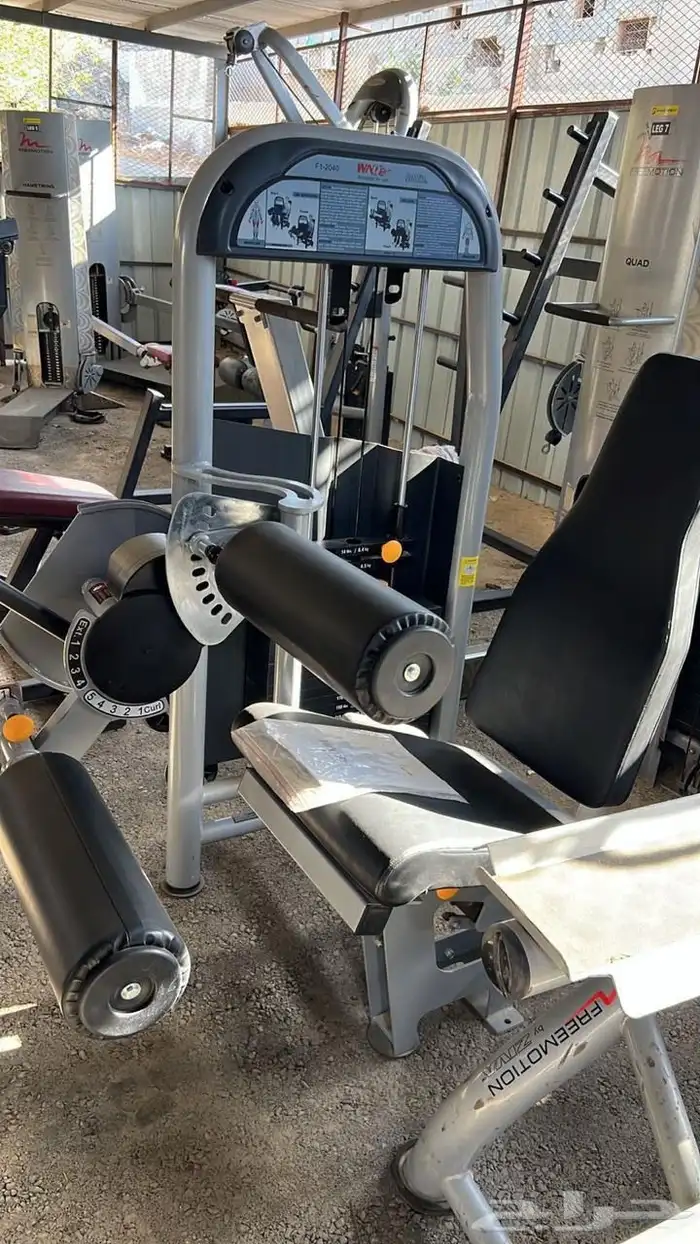 اجهزة نادي ارجل أمامي خلفي بنش بار راك طارات 17