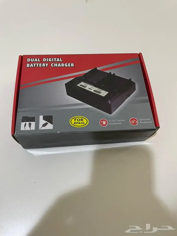 شاحن مزدوج ابطاريات كاميرا canon c200 1