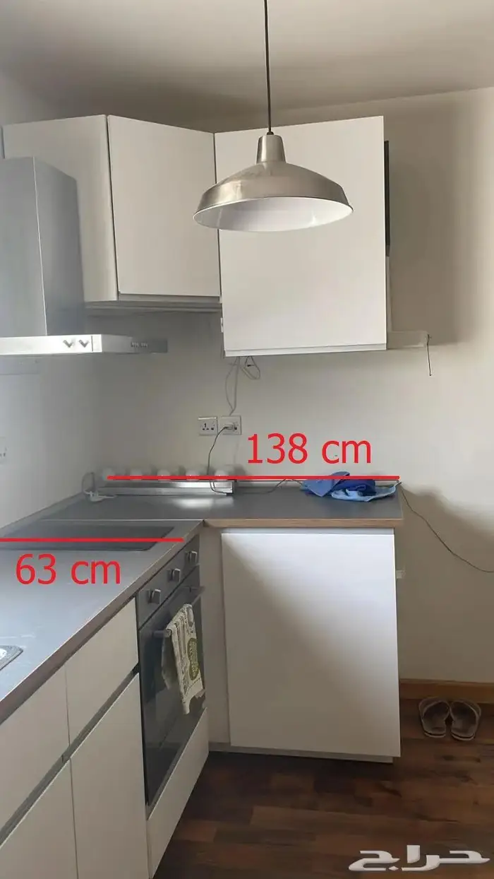 دواليب مطبخ صغير من إيكيا 2