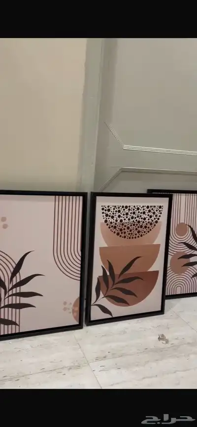 شد لوحات شي ان مع تركيب برواز للوحات 0