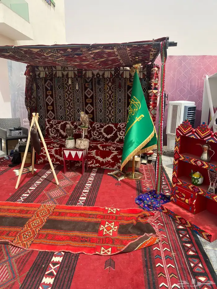 خيام تراثيه فاخرة للايجار 5