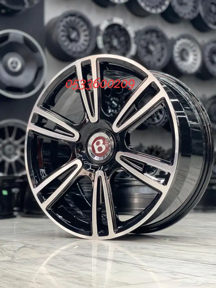 جنوط بنتلي كونتننتال   GT  موديل 2015 مقاس 21 فورحيد ايطالي 3