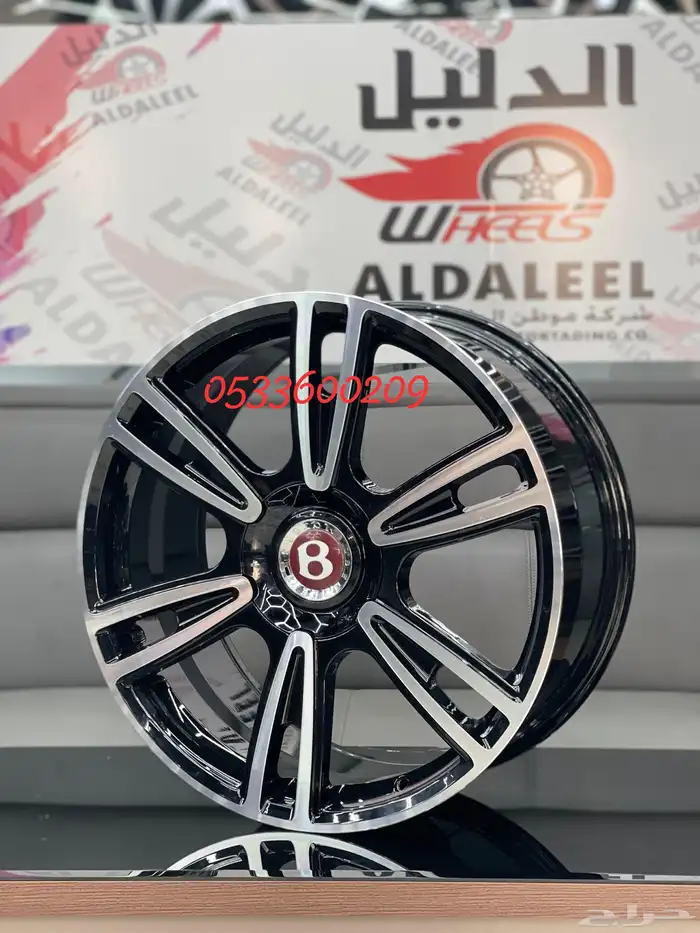 جنوط بنتلي كونتننتال   GT  موديل 2015 مقاس 21 فورحيد ايطالي 0