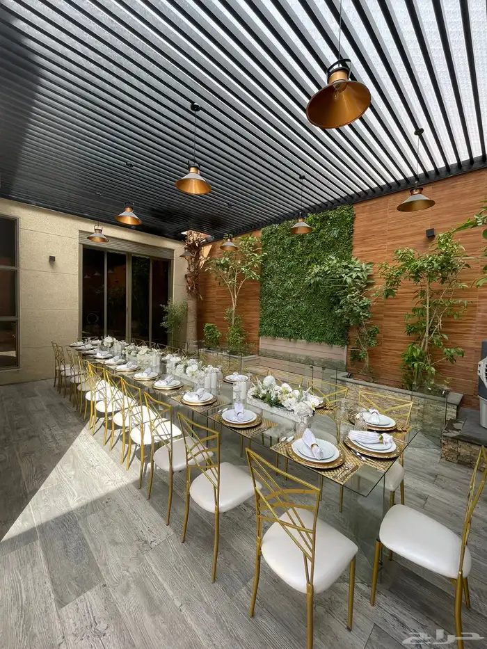 تاجير طاولات عشاء 2