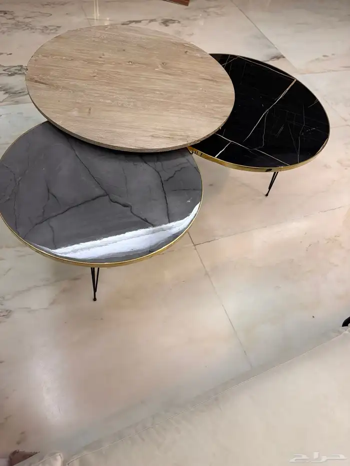 طقم طاولات وسطيه 7