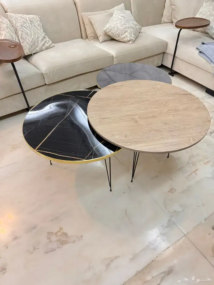 طقم طاولات وسطيه 8