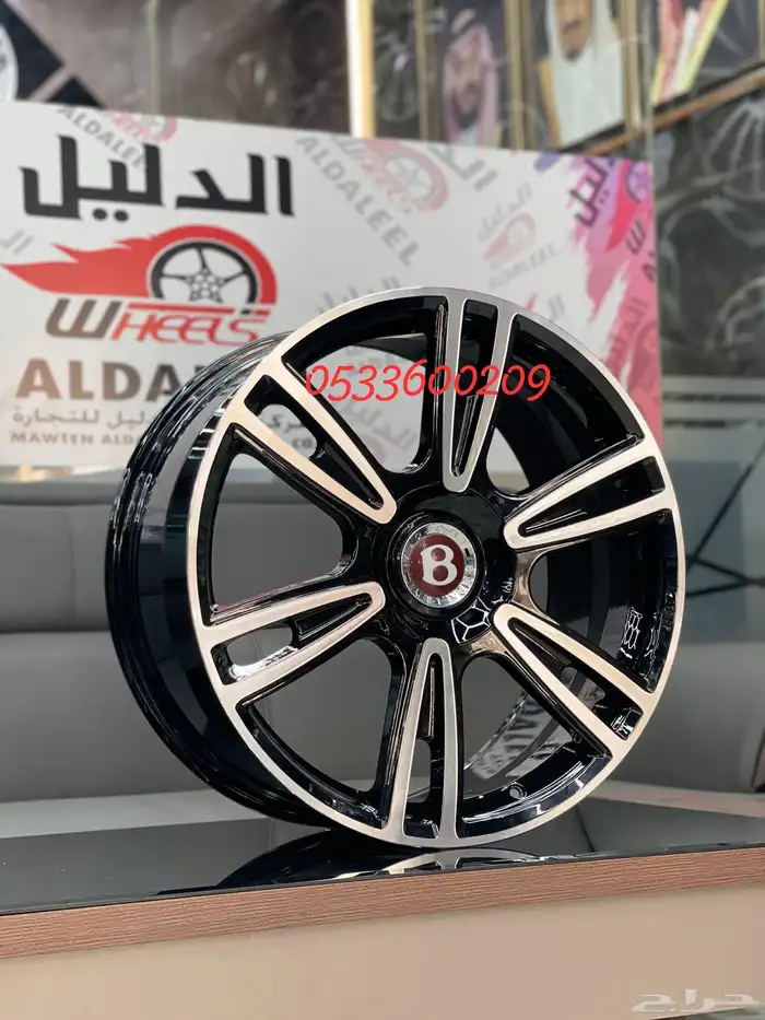 جنوط بنتلي كونتننتال   GT  موديل 2015 مقاس 21 فورحيد ايطالي 1