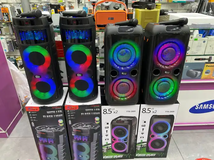 سماعات بارتي سبيكر مع مايك متوفر تابي 300 ريال 4