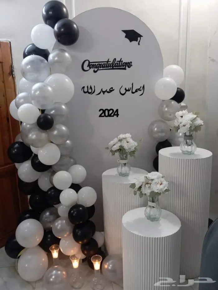 طاولات استقبال فاخرة للأفراح وحفلات التخرج 2