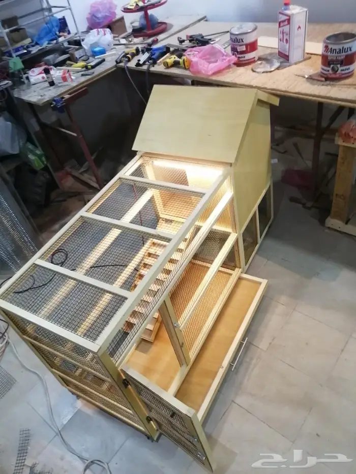 حضيرة قطط او دواجن 13