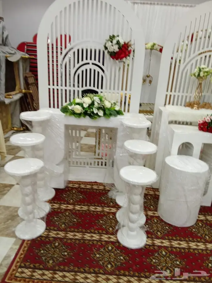 طاولات استقبال فاخرة للأفراح وحفلات التخرج 4