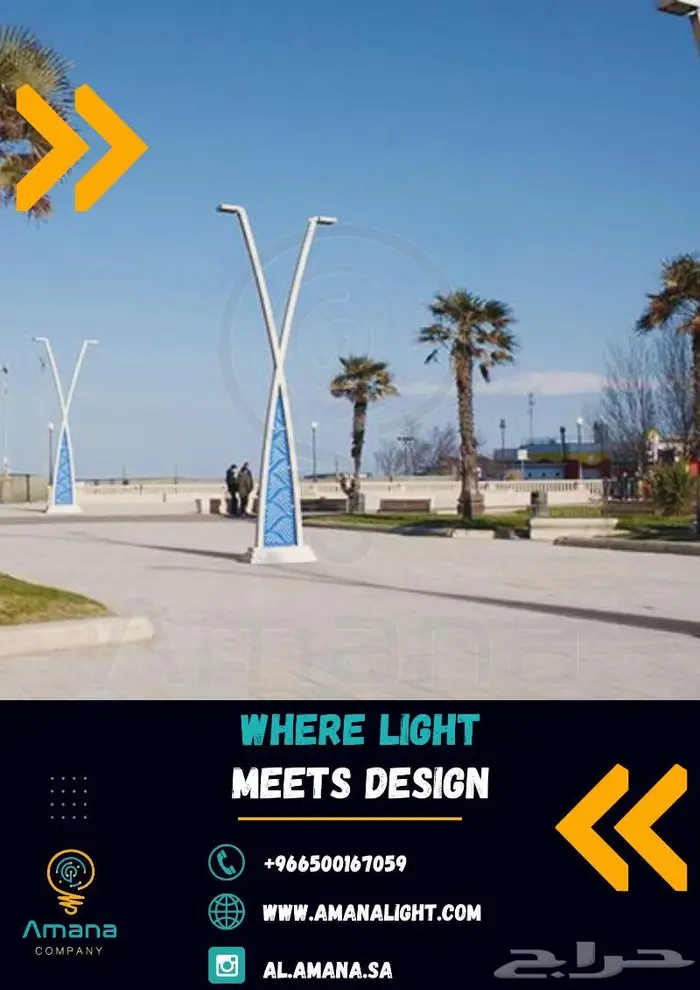 Latest Models Of Decorative Lighting Poles And LED Lights 3