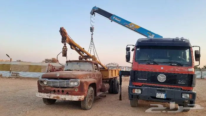 للبيع او للإيجار البي 90 ونش كرين خمسه طن تدانو 5