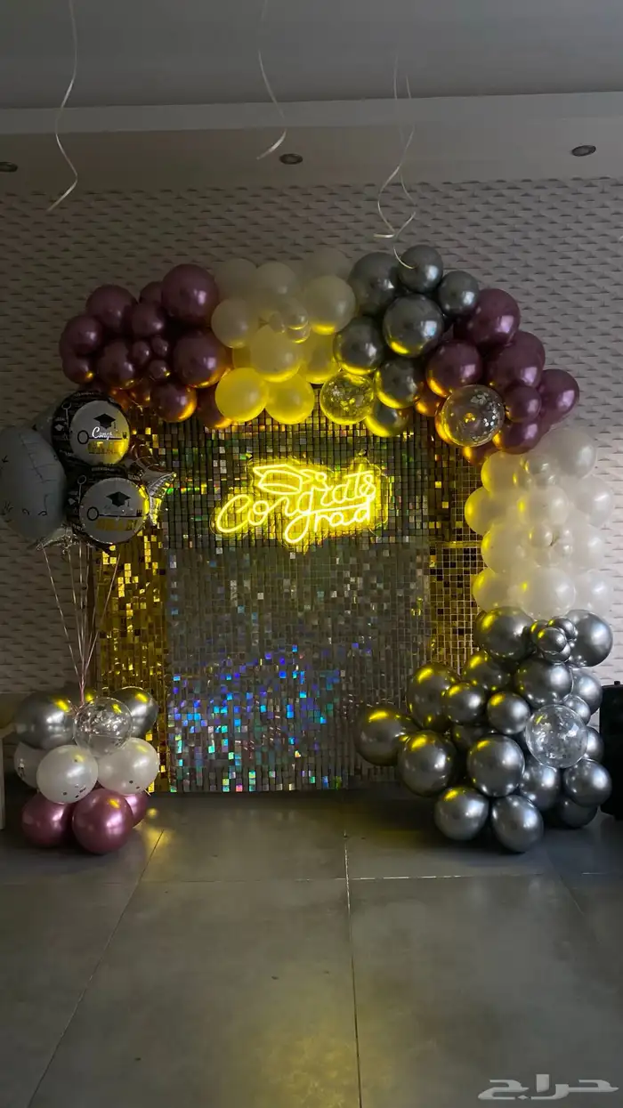 تاجير حفلات ومداخل بالونات 14
