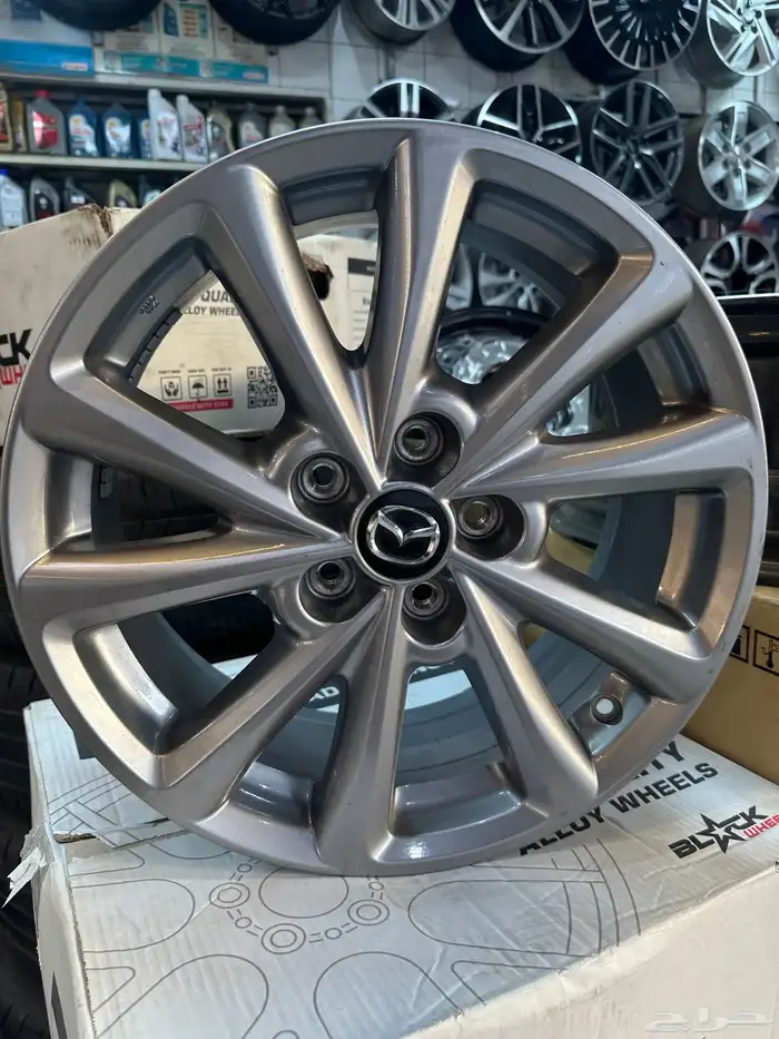 جنوط مازدا CX-5 مقاس 17 أصلي وكآلة 4