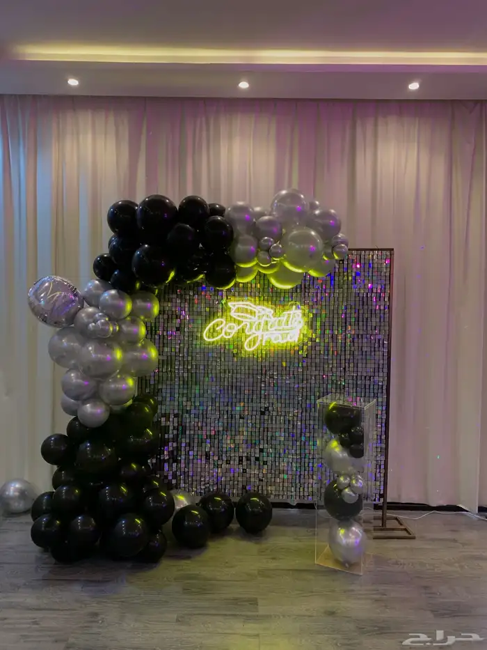 تاجير حفلات ومداخل بالونات 11