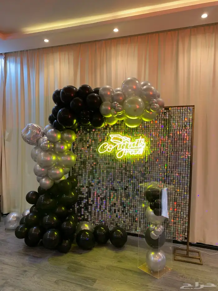 تاجير حفلات ومداخل بالونات 12