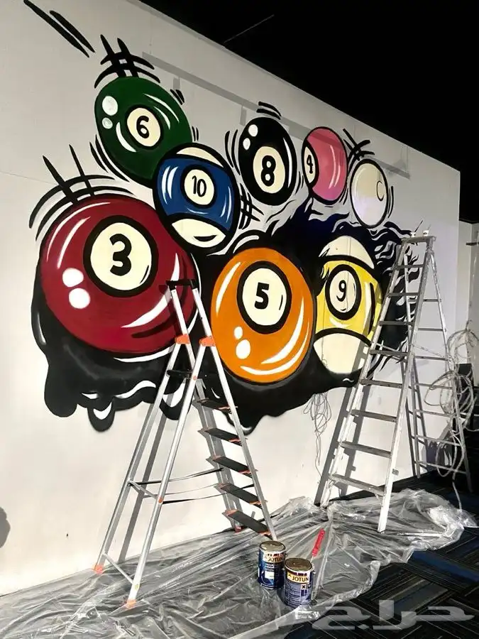 رسم جداريات 4