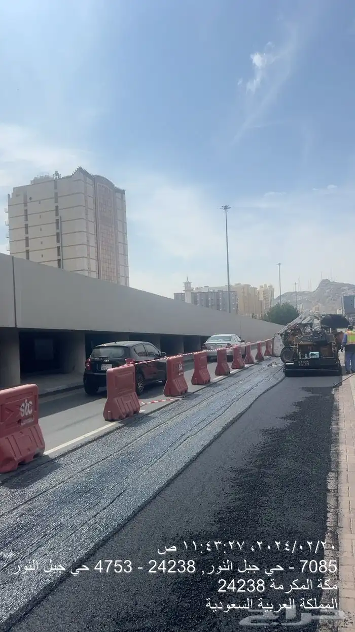 مقاول اسفلت في مكه و تاجير معادت ثقليه 10