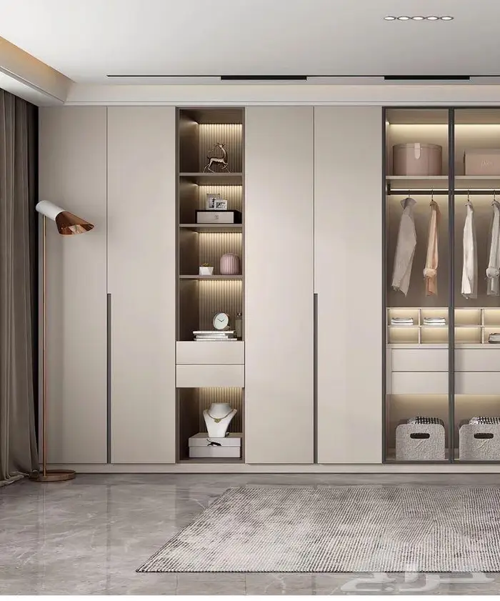 تفصيل غرف ملابس 3