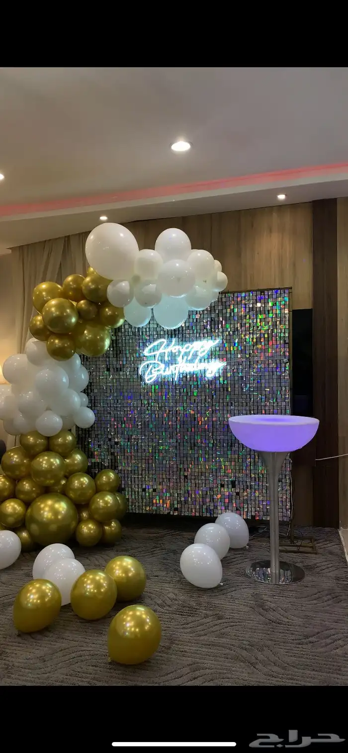 تاجير حفلات ومداخل بالونات 5