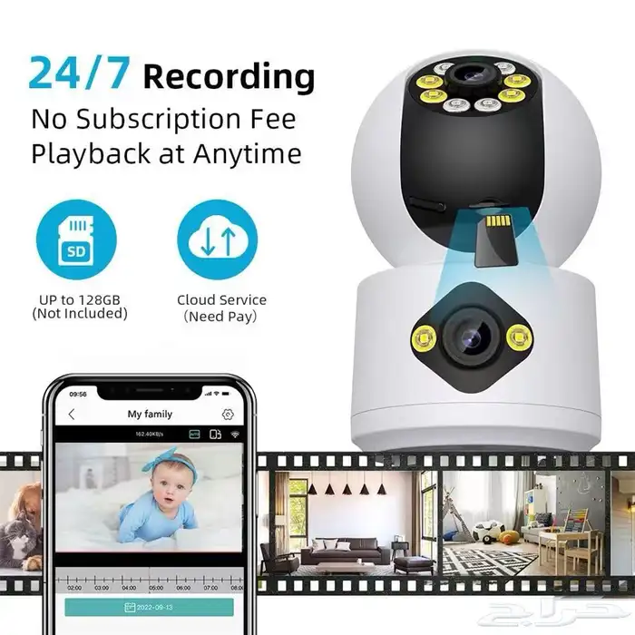 كاميرات مراقبه منزليه 2