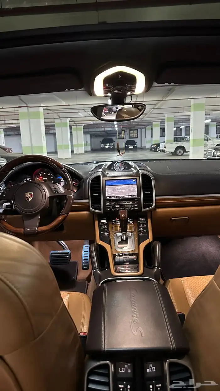 بورش كايين اس 2012 مع لوحة شبه مميزه 17