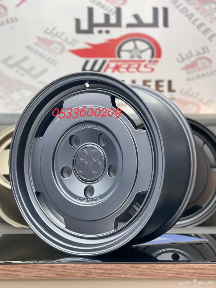 جنوط KMC الدليل 88 مقاس 17 جيب لكزس ولاندكروزر 6 مسمار كوبي 15
