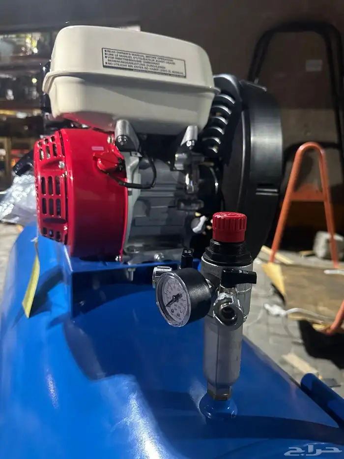 كمبروسر هواء ايطالي بنزين Air Compressor with Gasoline En 8